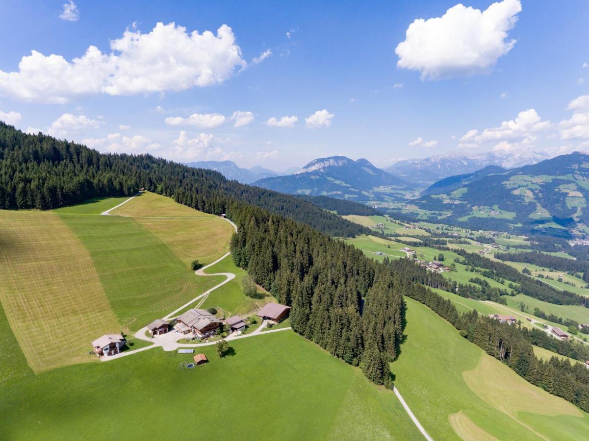 Biobauernhof Fleckl Hopfgarten im Brixental Exterior foto