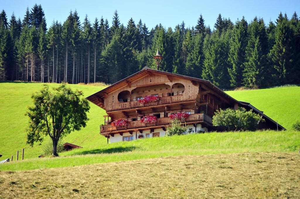 Biobauernhof Fleckl Hopfgarten im Brixental Exterior foto